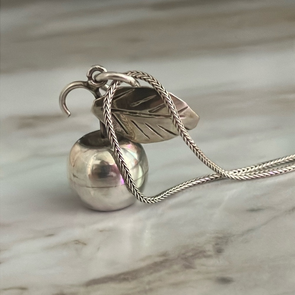 Sterling TAXCO Cherry 🍒pendant only🍒